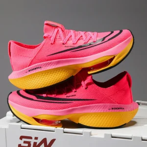 High Quality Marathon Men Sports Running Shoes Air Cushion Breathable Lightweight Comfortable Women Athletic Training Footwear