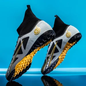Men FG/TF Football Boots Futsal Professional Unisex Anti-Slip Kids Soccer Shoes Grass Training Outdoor Football Shoes Sneakers