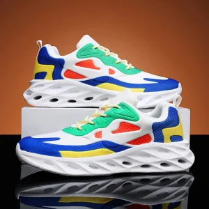 Running Shoes Men Field Training Outdoor Sports Casual Flat Comfortable Gym Jogging Shoes 2025 New Trendy Sneakers for Men