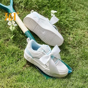 361 Degrees Skate Shoes Women Retro Color-blocking Simplicity Retro Classic Breathable Lightweight Female Sneakers 682416617